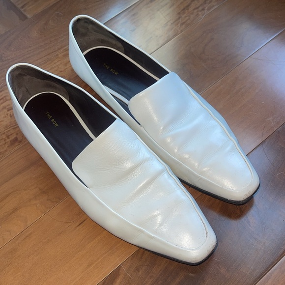 The Row Minimal Loafer White size 38.5 - Picture 3 of 8